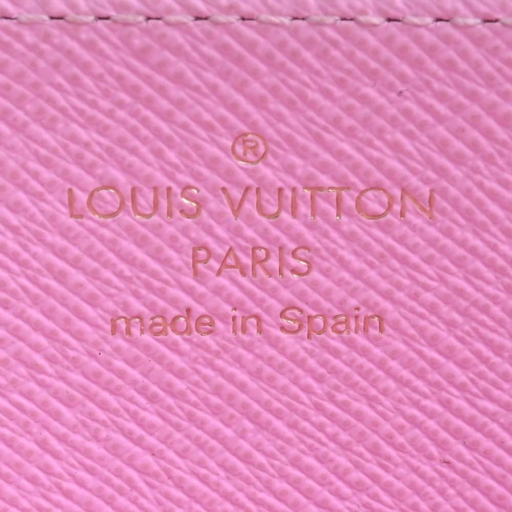 LOUIS VUITTON Azure Zippy Atlantic Cruise Round Long Wallet N41668 White Ladies - Picture 5 of 9